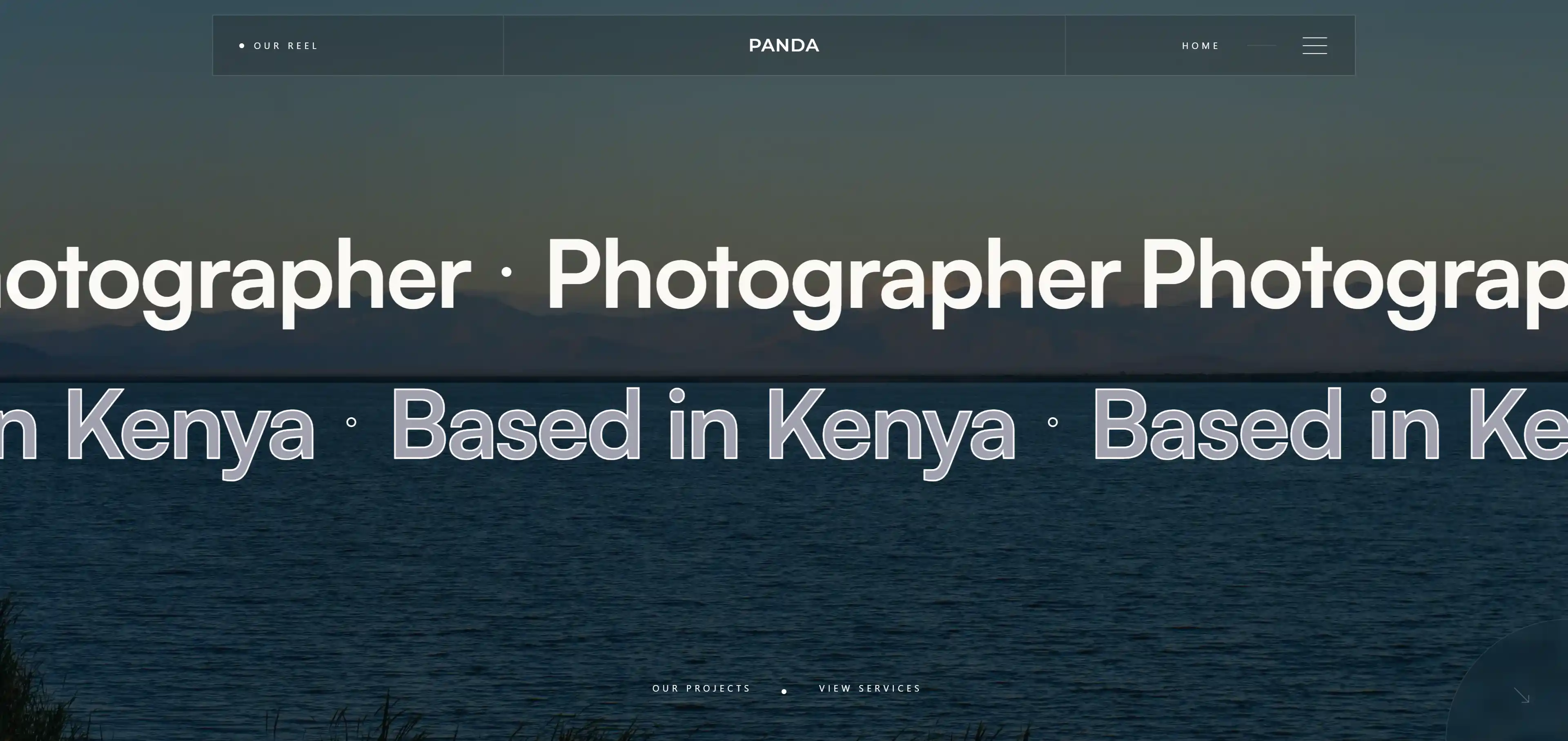 Panda Pixels Photography website image